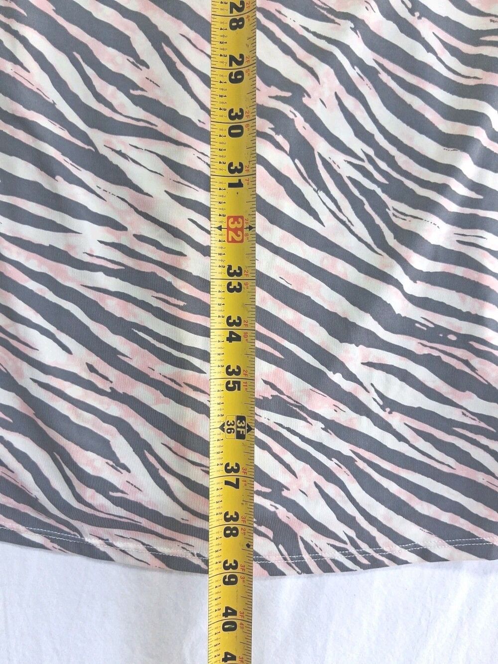 Marilyn Monroe Womens 3X Tiger Stripe Slip Dress Casual Weekend Short Above Knee - Picture 6 of 6